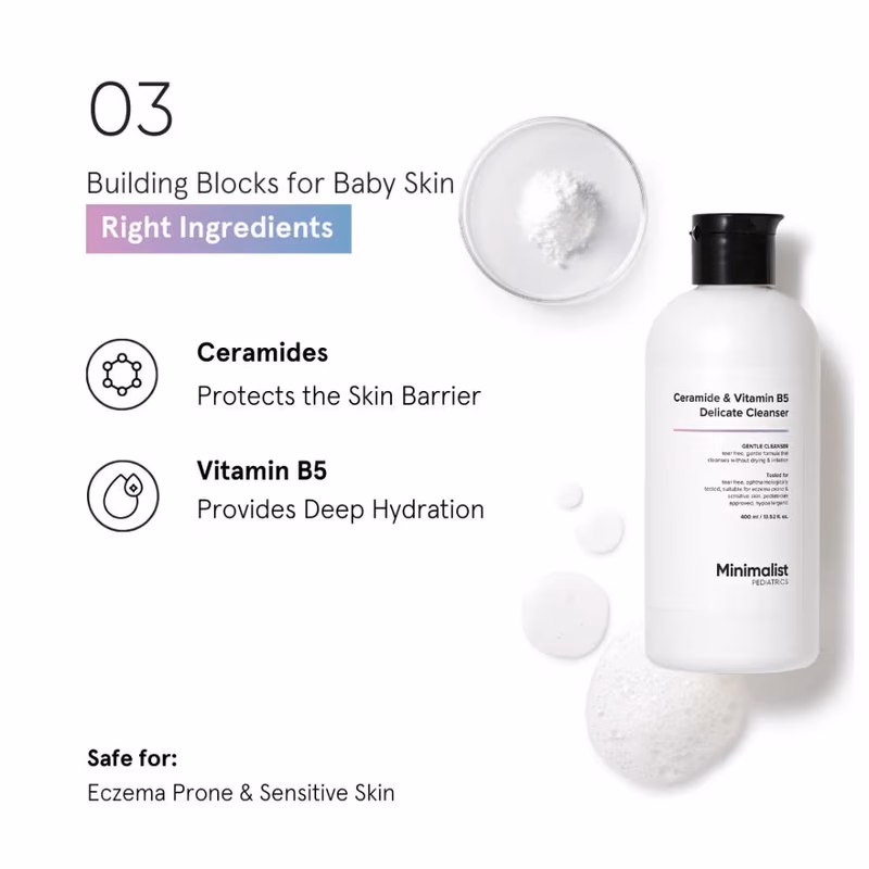 Minimalist - Baby - Ceramide & Vitamin B5 Delicate Cleanser
