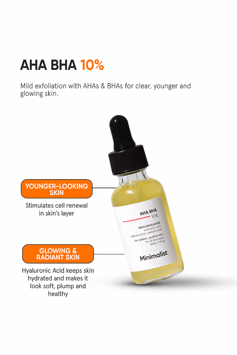 Minimalist - 10% AHA BHA - Face Exfoliator