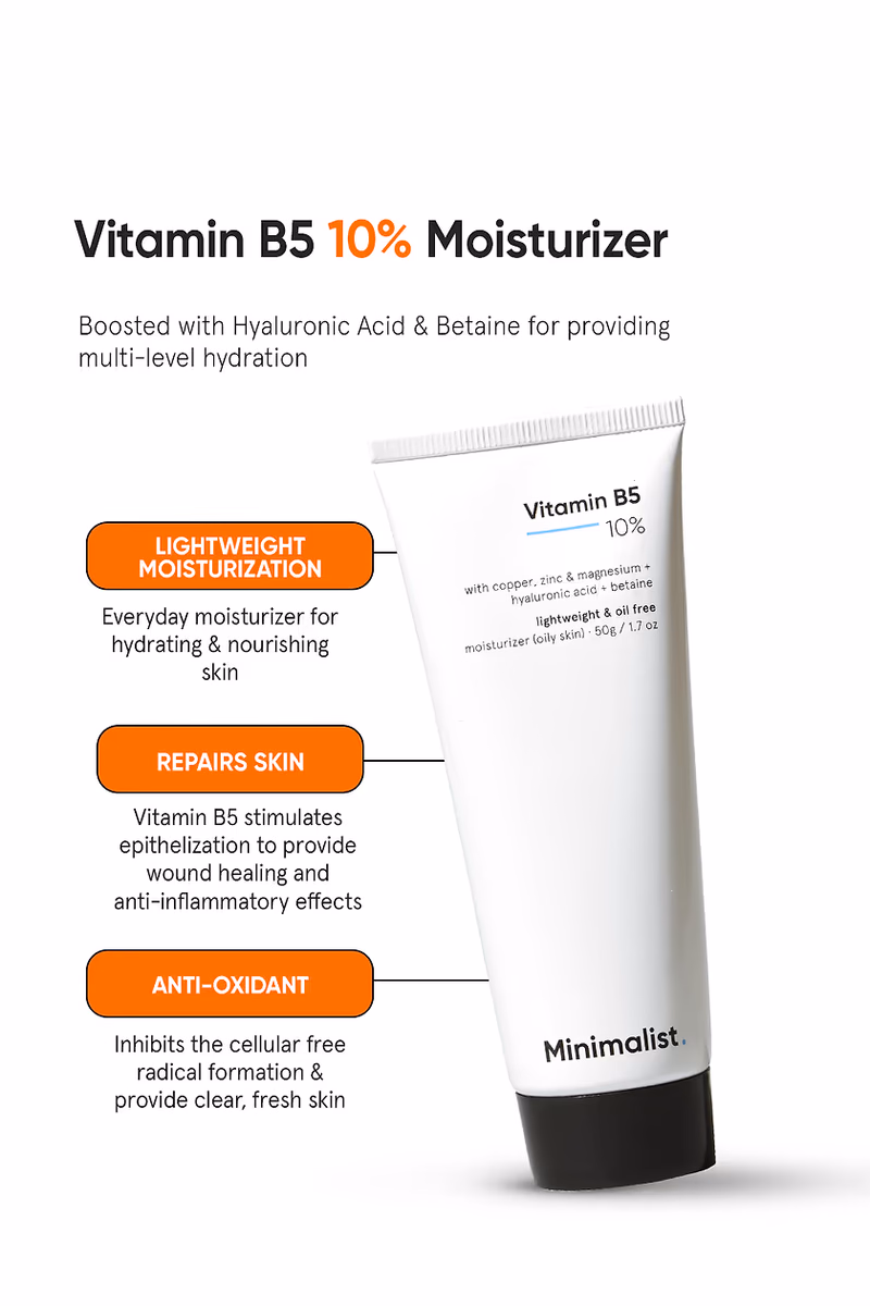 Minimalist - Vitamin B5 10% - Moisturizer