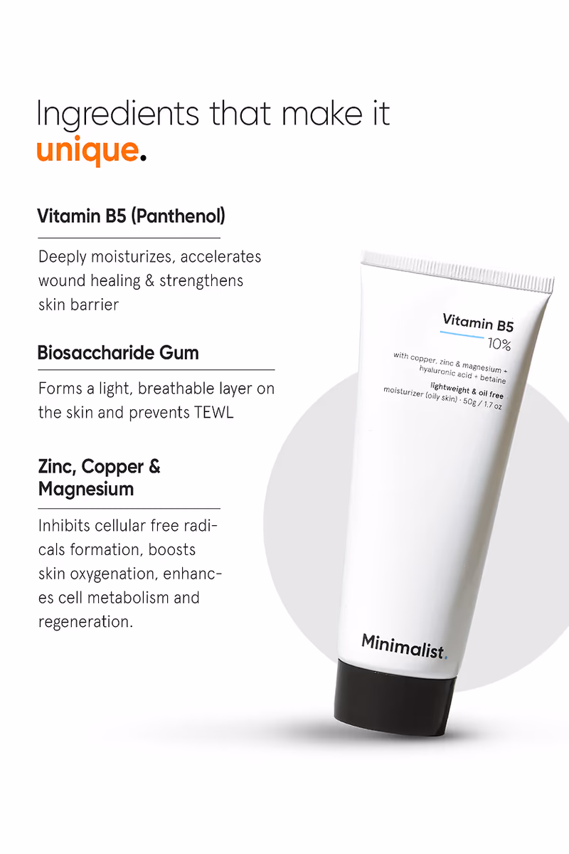 Minimalist - Vitamin B5 10% - Moisturizer
