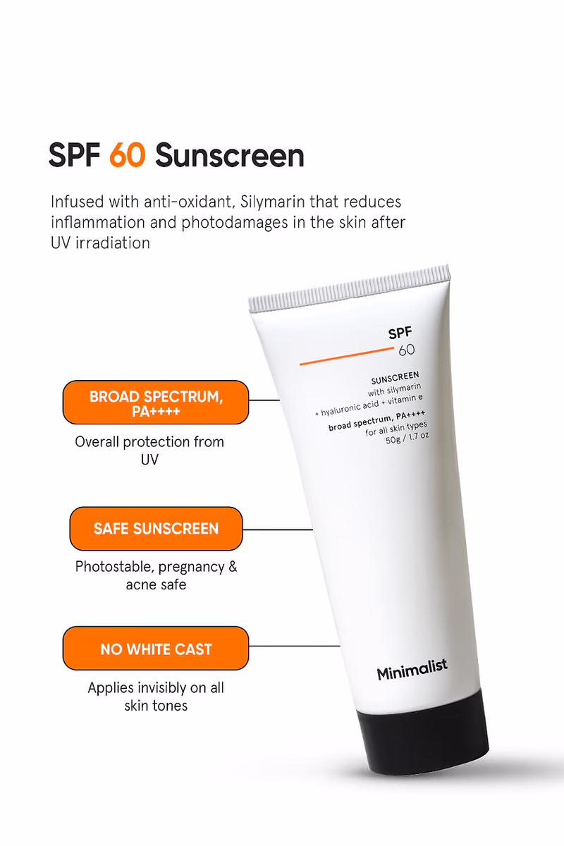 Minimalist - Sunscreen - SPF 60