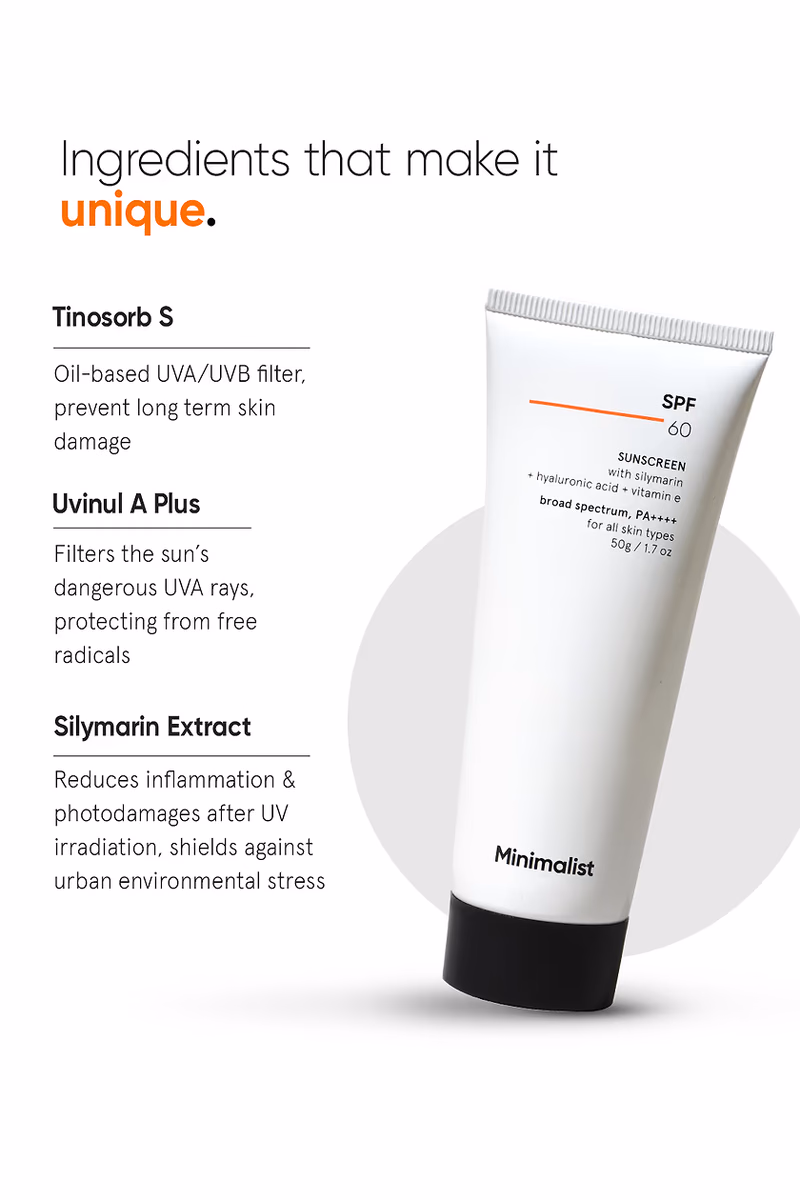 Minimalist - Sunscreen - SPF 60