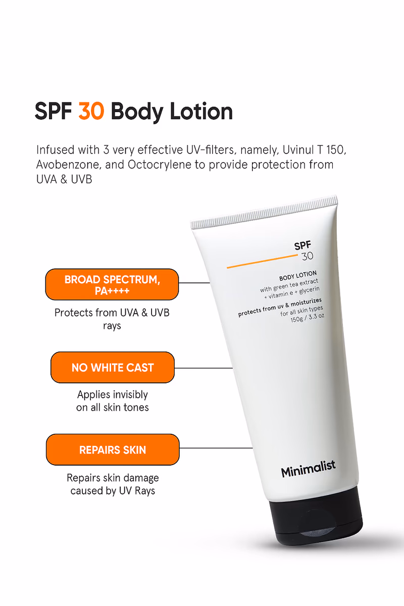Minimalist - Spf 30 - Body Lotion