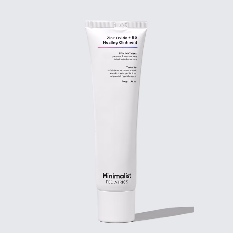 Minimalist Baby Zinc Oxide + B5 Healing Ointment - Rash Cream