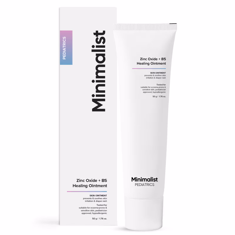 Minimalist Baby Zinc Oxide + B5 Healing Ointment - Rash Cream