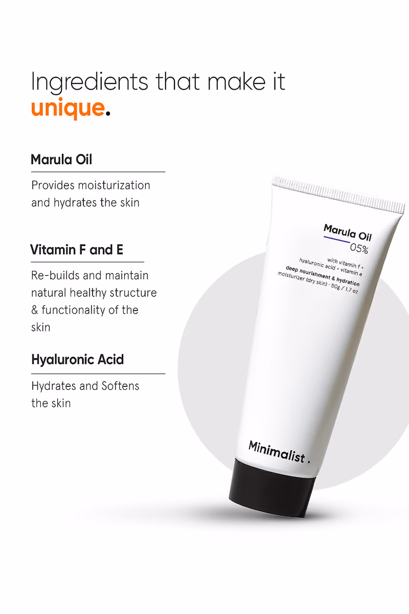 Minimalist - Moisturizer - Marula Oil 5%