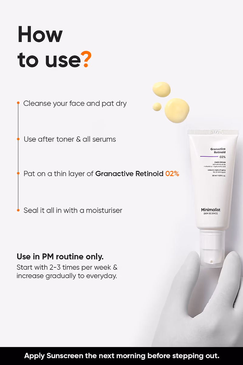 Minimalist - Face Cream - Granactive Retinoid 02%