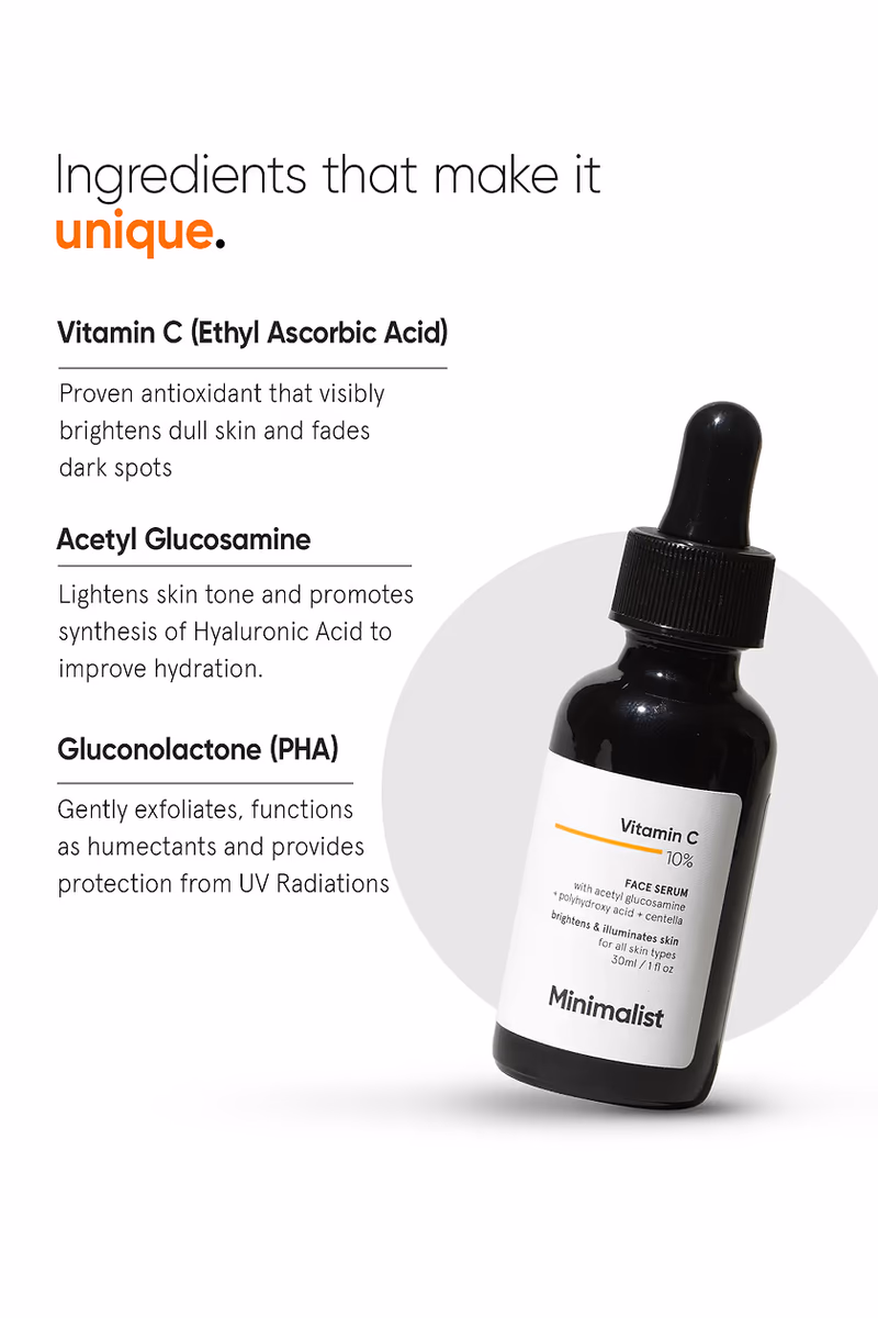 Minimalist - Vitamin C 10% - Face Serum