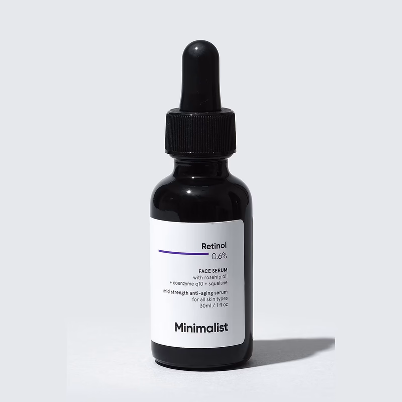 Minimalist - Retinol 0.6% - Face Serum - Anti Aging Mid-Strength Serum