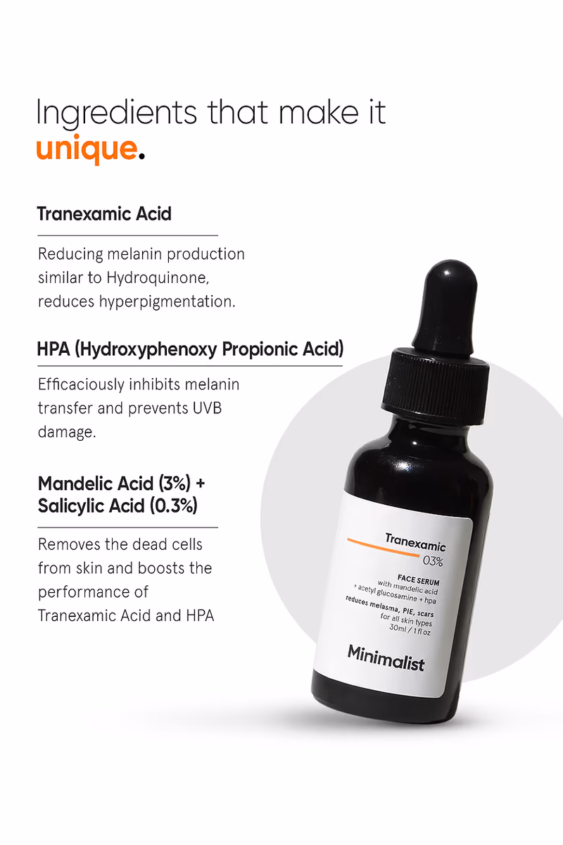 Minimalist - 3% Tranexamic Acid - Face Serum