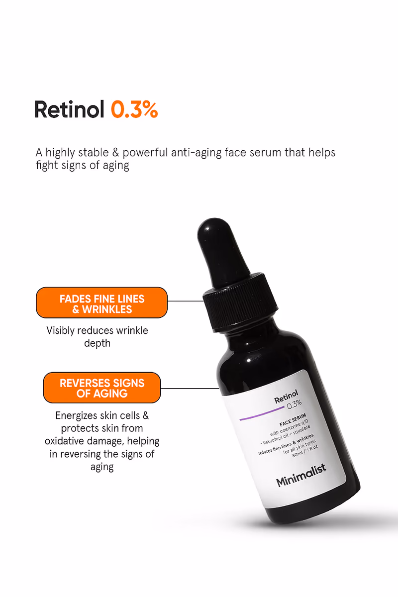 Minimalist - Retinol 0.3% - Face Serum