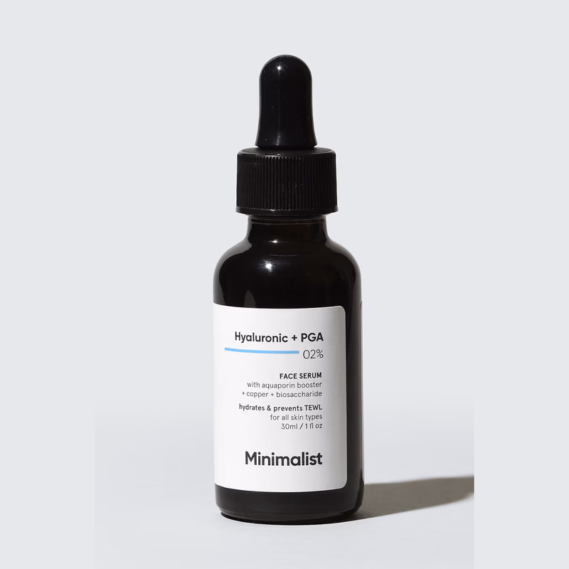 Minimalist - Hyaluronic + PGA 02% - Face Serum