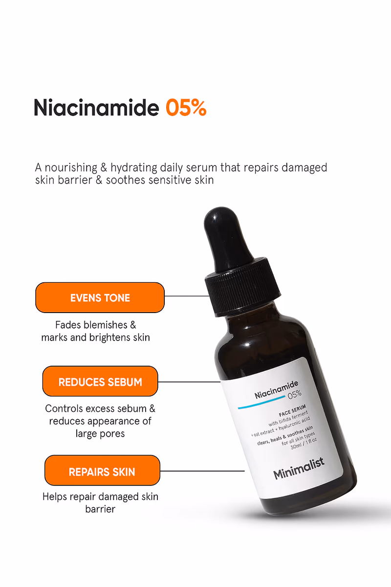 Minimalist - Niacinamide 05% - Face Serum