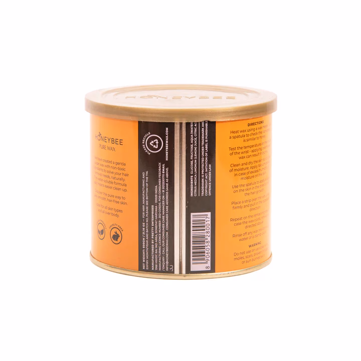 HONEYBEE - PURE - HOT WAX  - NATURAL STRIP WAX