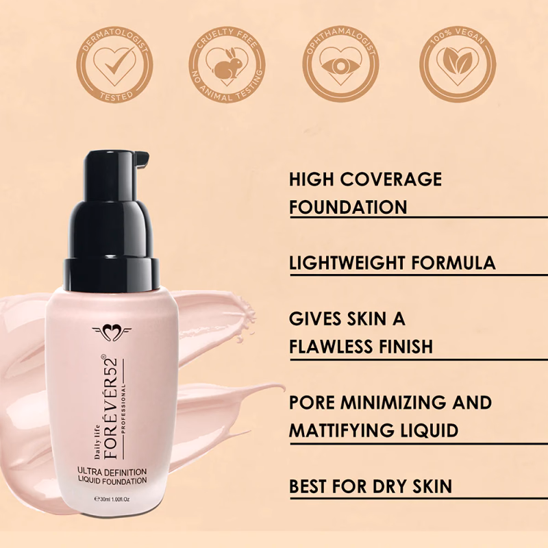 Daily Life Forever52 Ultra Definition Liquid Foundation - FLF009 CREAM PIE