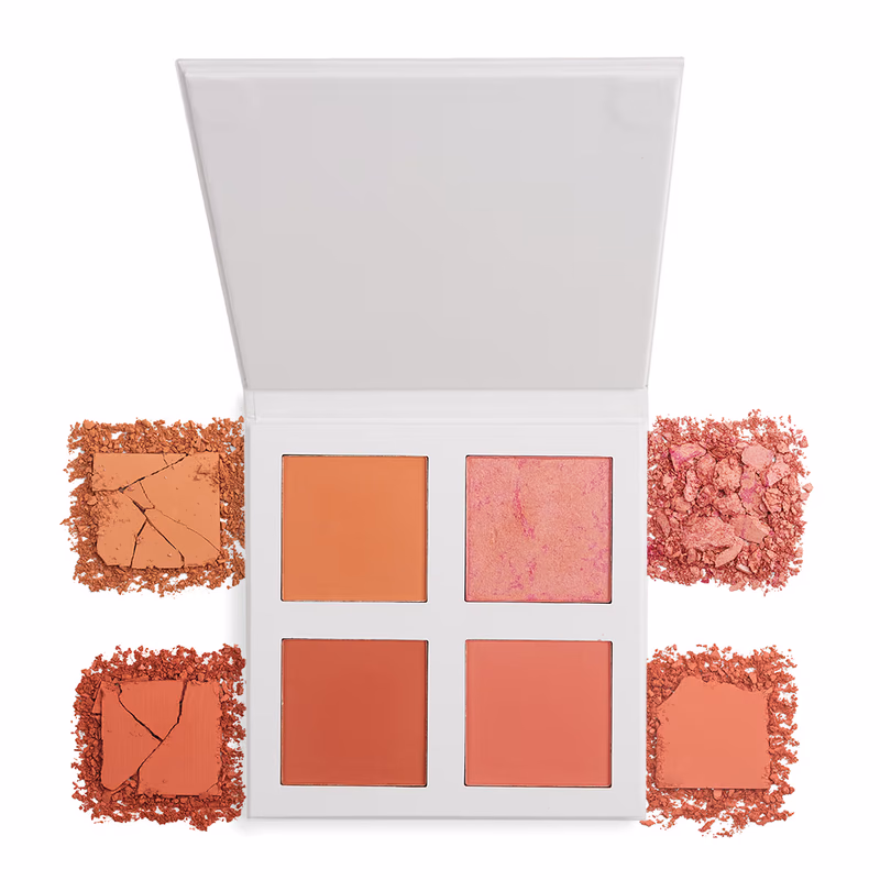 Makeup Revolution - Peach - Revolution Pro 4K Blush Palette