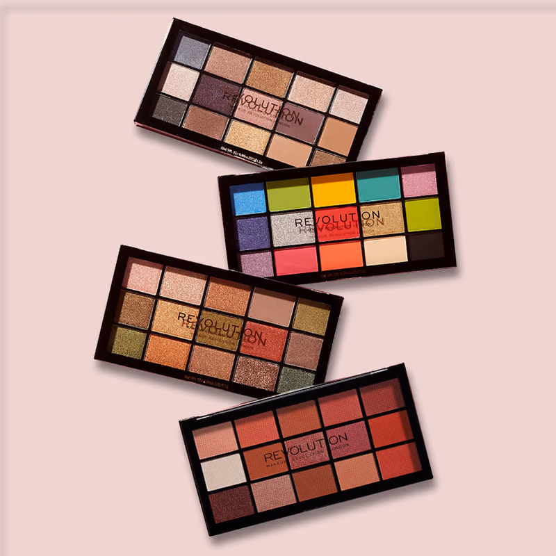 Makeup Revolution Reloaded Eyeshadow Palette 15 Smooth & Rich Shade - Newtrals 2
