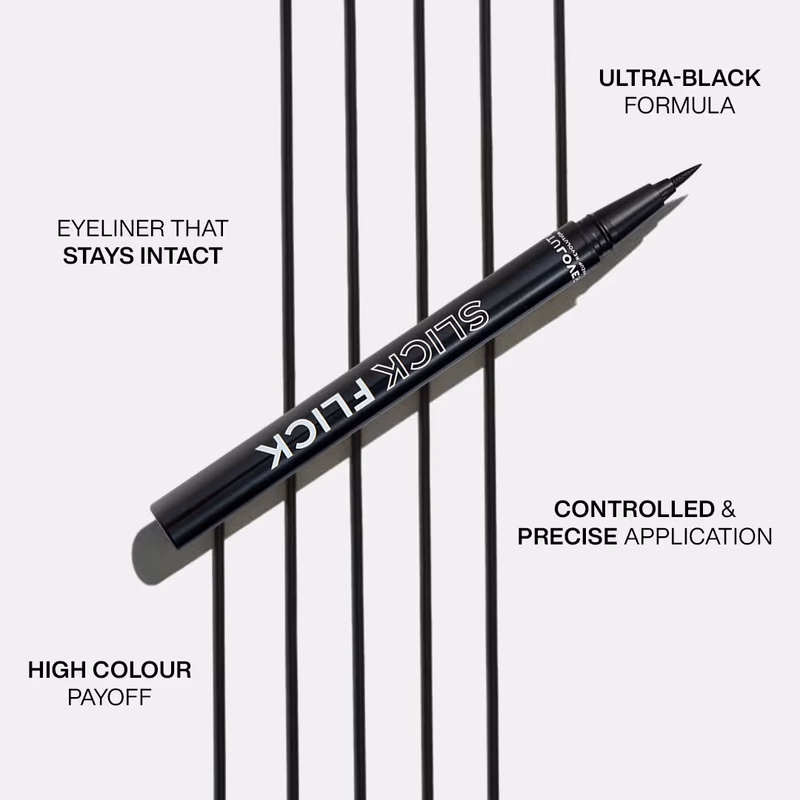 Makeup Revolution - Slick Flick - Relove Eyeliner Black