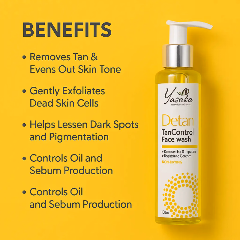 YASUKA - DETAN TAN CONTROL - FACE WASH
