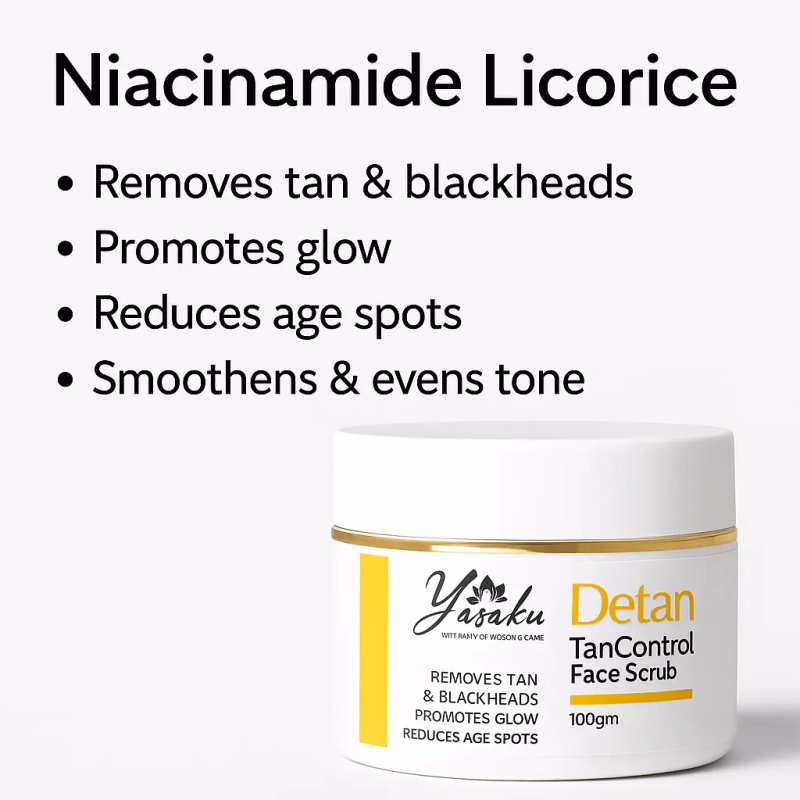 YASAKU - DETAN TAN CONTROL - FACE SCRUB