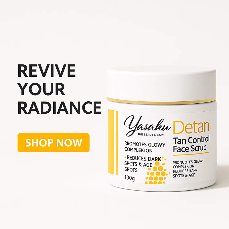 YASAKU - DETAN TAN CONTROL - FACE SCRUB