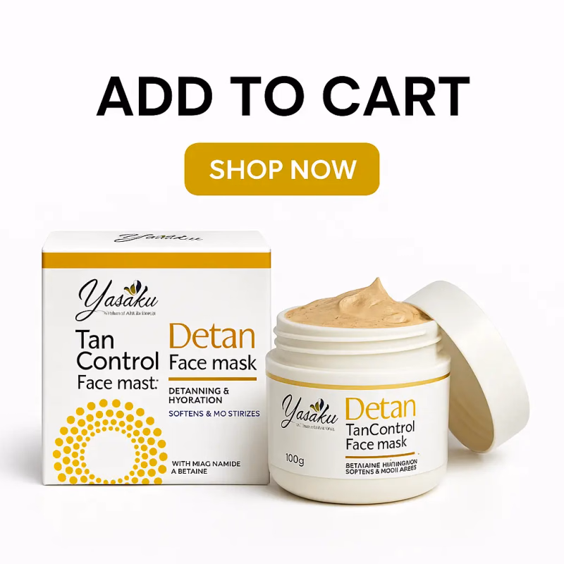 YASUKA - DETAN TAN CONTROL - FACE MASK