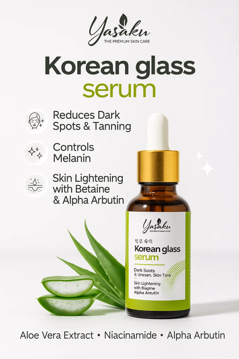 YASAKU - KOREAN GLASS - FACE SERUM