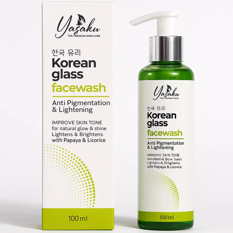 YASAKU - KOREAN GLASS - FACE WASH