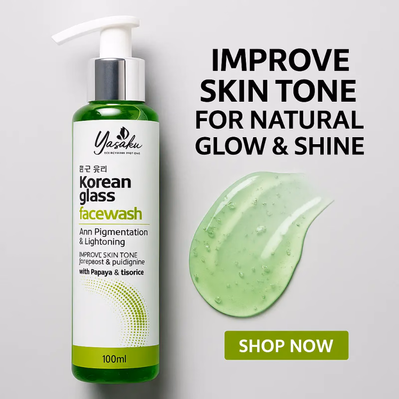 YASAKU - KOREAN GLASS - FACE WASH