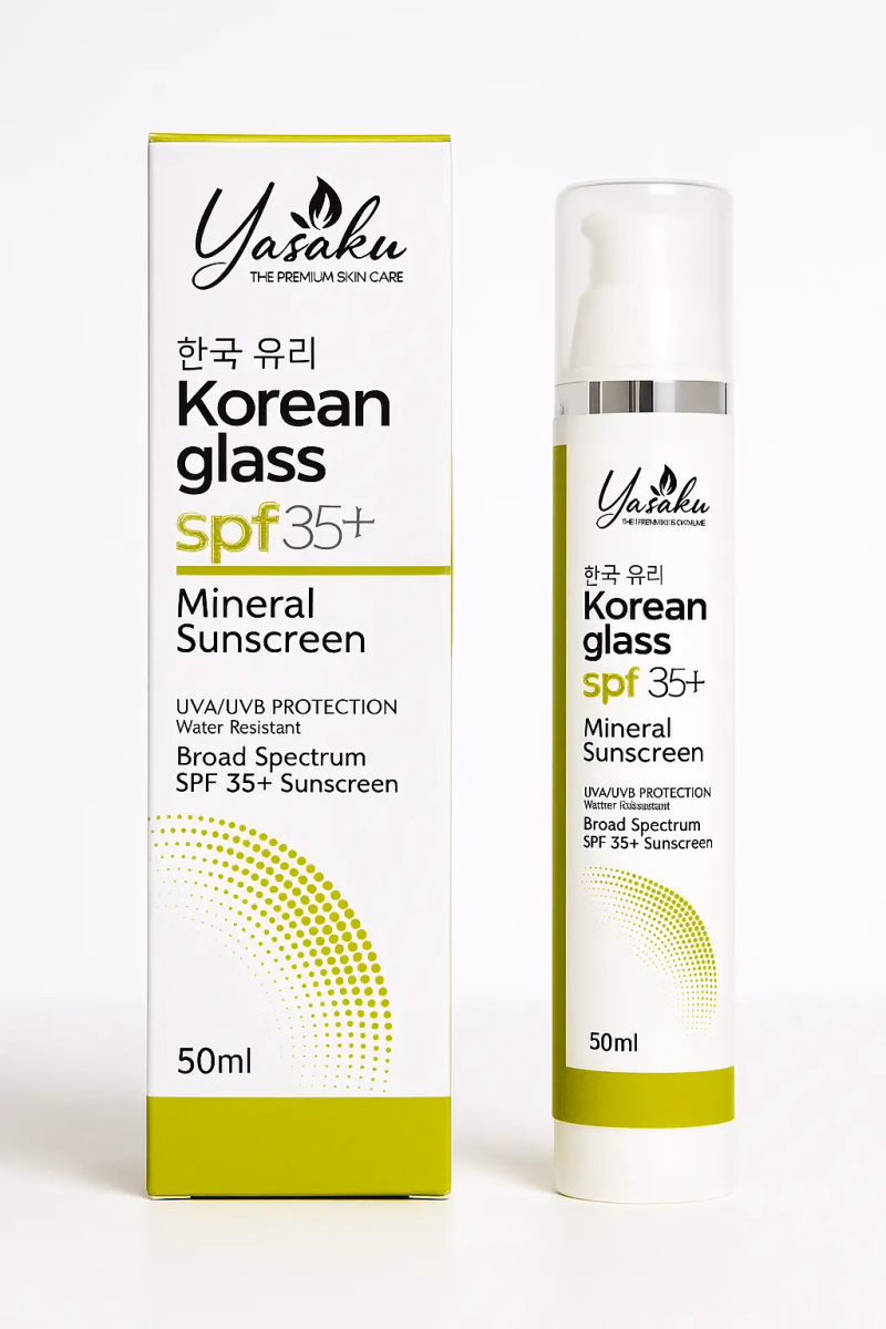 YASAKU - KOREAN GLASS - SPF35+ - MINERAL SUNSCREEN
