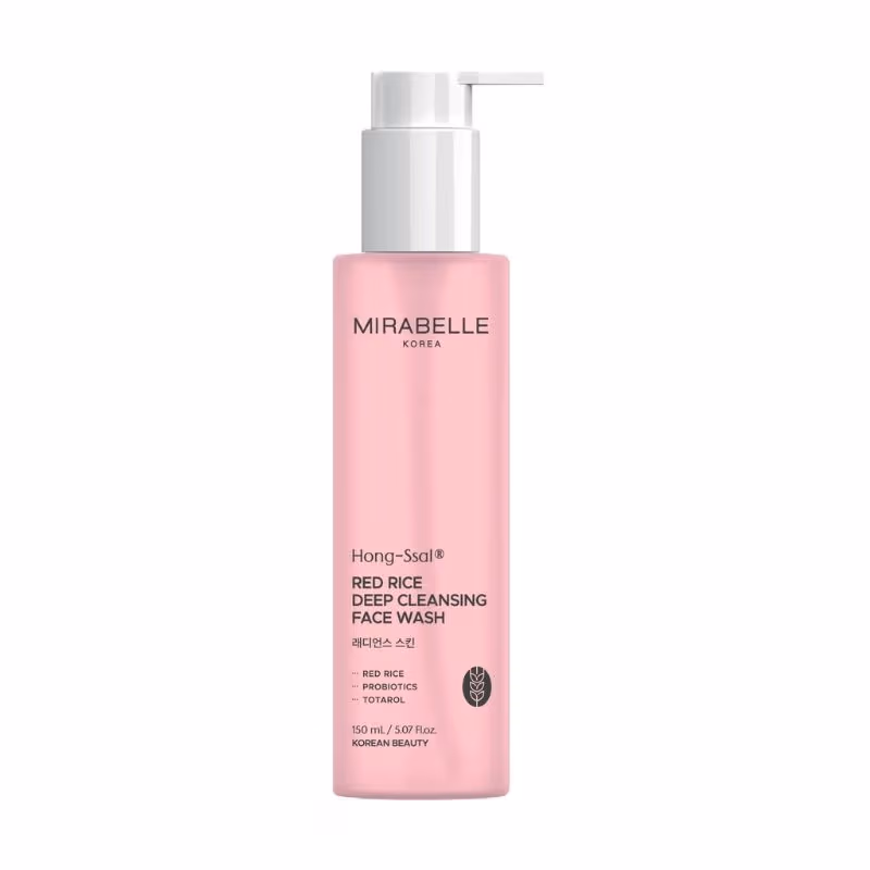 Mirabelle Korea - Red Rice - Deep Cleansing Face Wash