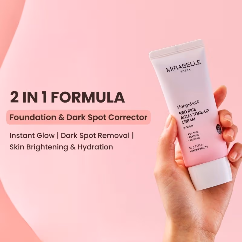 Mirabelle Korea - Red Rice - Aqua Tone Up Cream