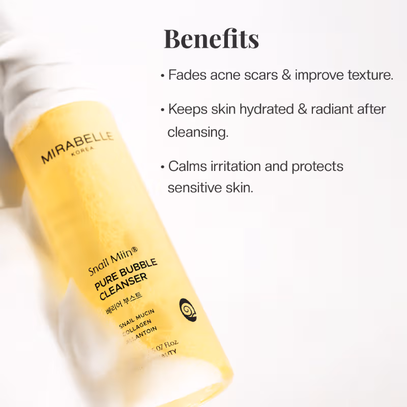 Mirabelle Korea - Snail - Bubble Cleanser