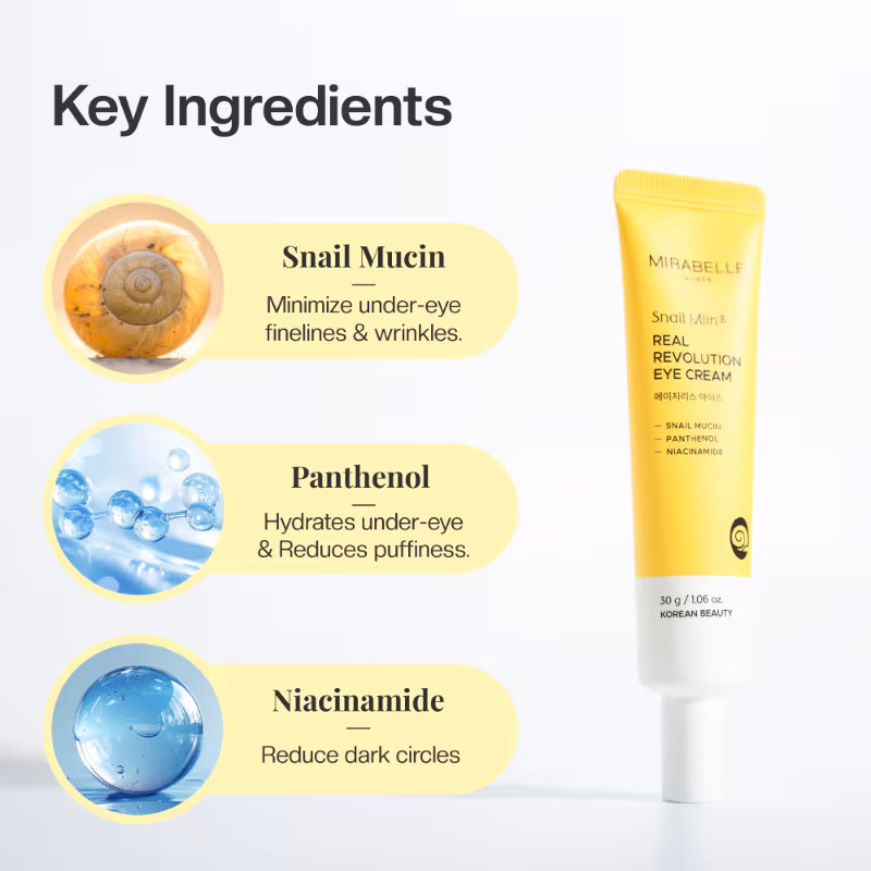 Mirabelle Korea - Snail - Revolution Eye Cream