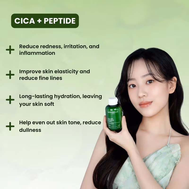 Mirabelle Korea - Cica + Peptide Intensive Toner