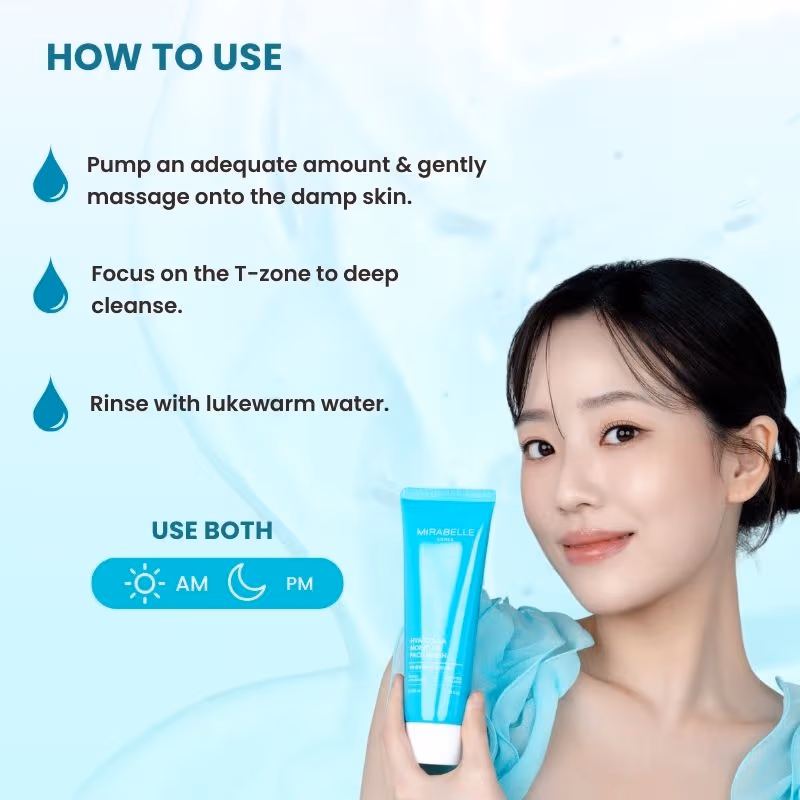 Mirabelle Korea - Hyaluronic + Collagen Moisture Face Wash