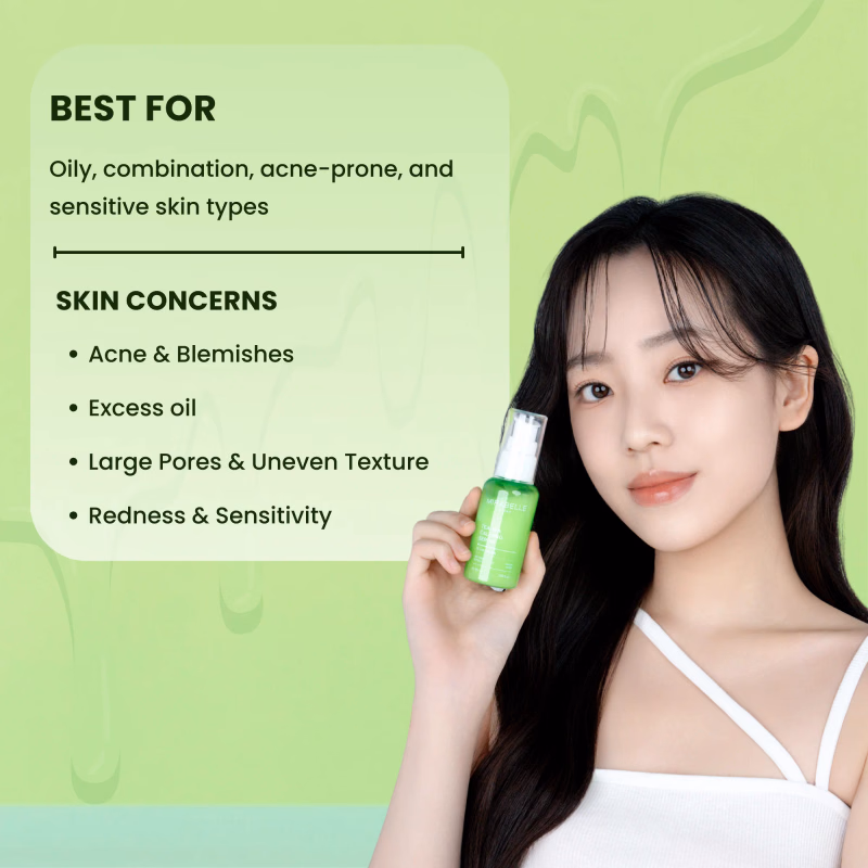 Mirabelle Korea - Teatree + Niacinamide Calming Serum