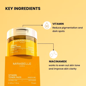 Mirabelle Korea - Vitamin Toner Pads 