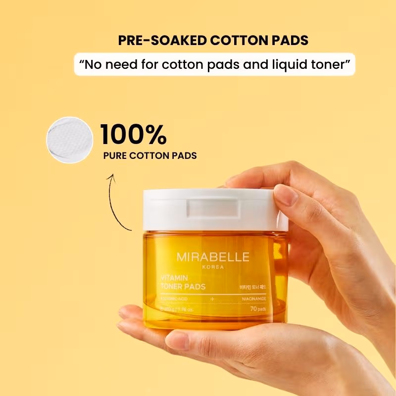Mirabelle Korea - Vitamin Toner Pads