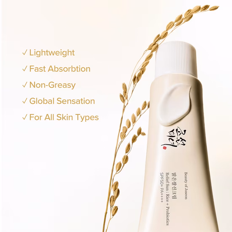 Beauty Of Joseon - Relief Sunscreen Rice + Probiotics SPF 50+ PA++++