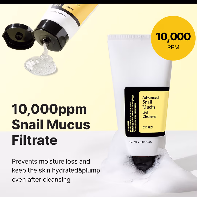 COSRX - Advanced Snail Mucin Gel Cleanser