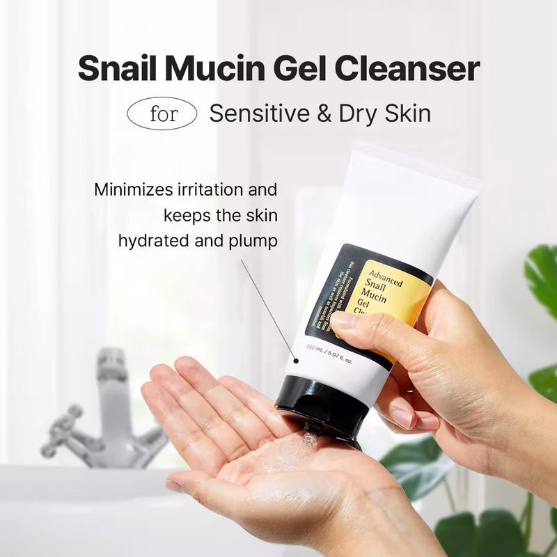 COSRX - Advanced Snail Mucin Gel Cleanser