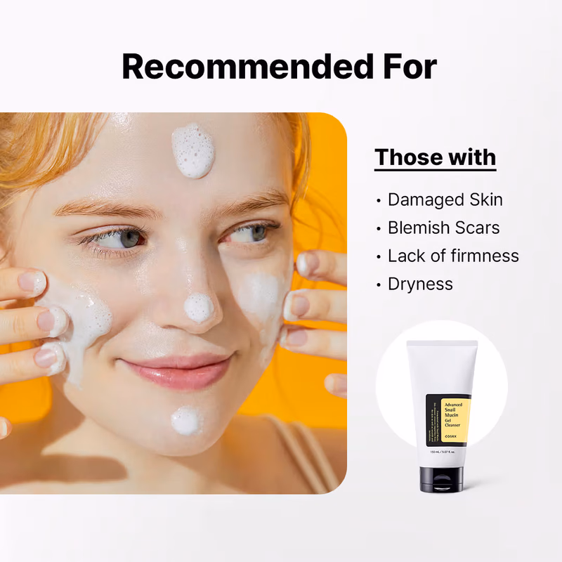 COSRX - Advanced Snail Mucin Gel Cleanser