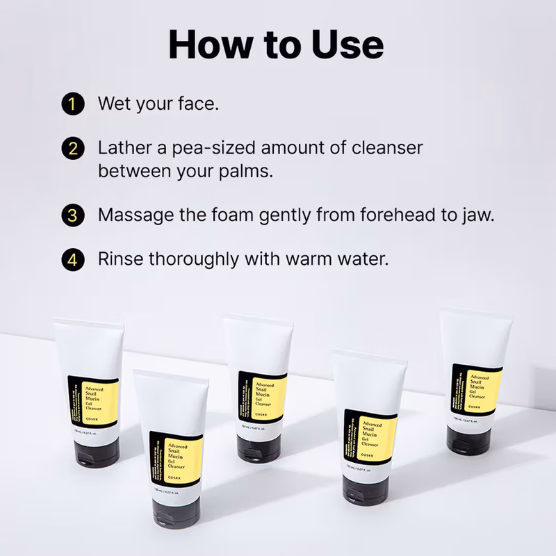 COSRX - Advanced Snail Mucin Gel Cleanser