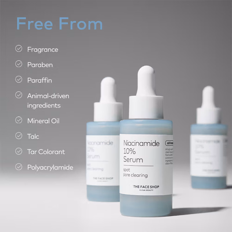 The Face Shop - Alltimate Niacinamide 10% Korean Serum - Reduces Oil & Minimizes Pores, for Oily Skin