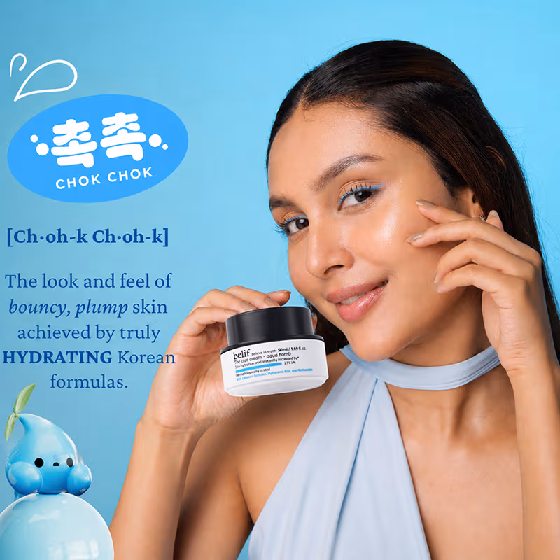 Belif - The True Cream Aqua Bomb - Dermat Tested Moisturizer, Increases Skin Hydration By 70%