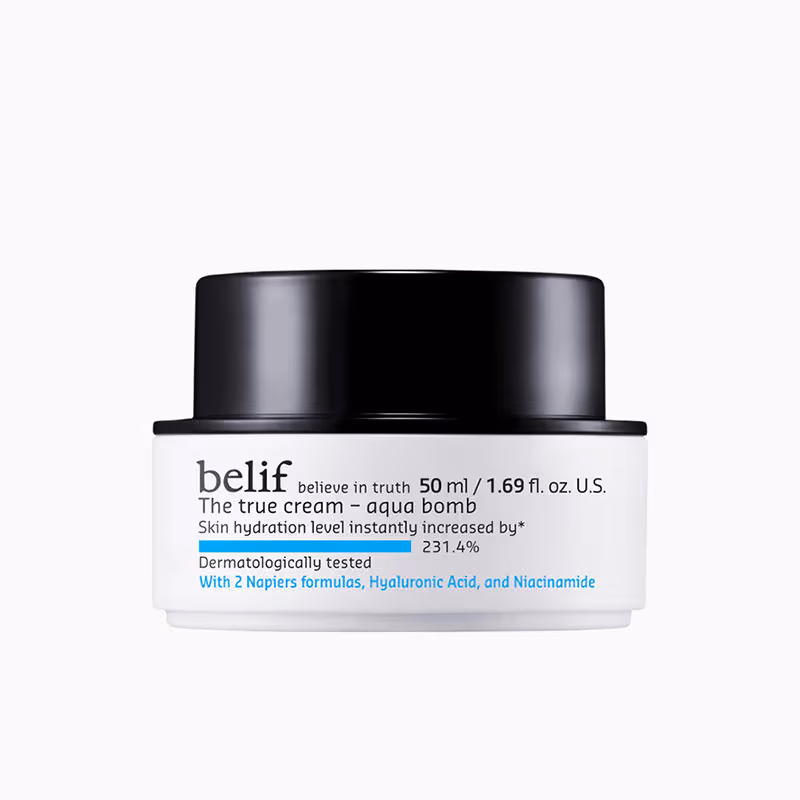 Belif - The True Cream Aqua Bomb - Dermat Tested Moisturizer, Increases Skin Hydration By 70%