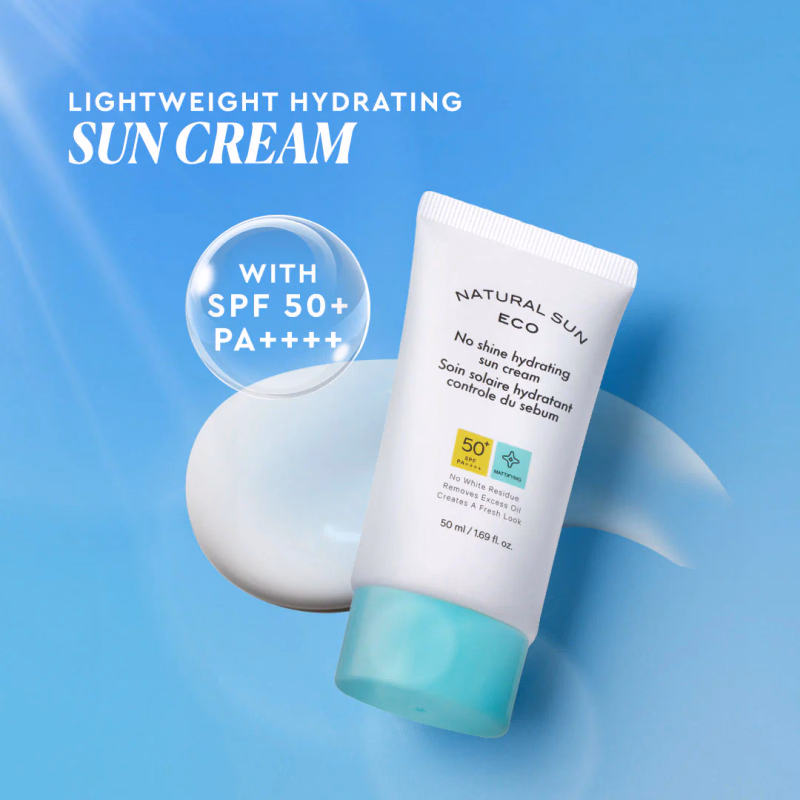 The Face Shop - Natural Sun - Eco - No Shine Hydrating Sun Cream