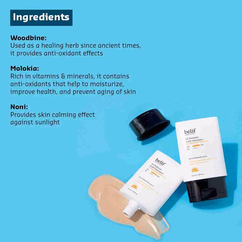 Belif - Uv Protector Multi Sunscreen + Spf50+
