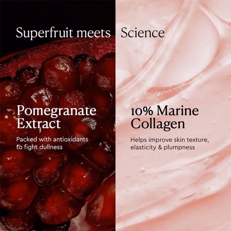 The Face Shop - Collagen & Pomegranate Korean Toner - with Hyaluronic Acid - Best in Anti Aging